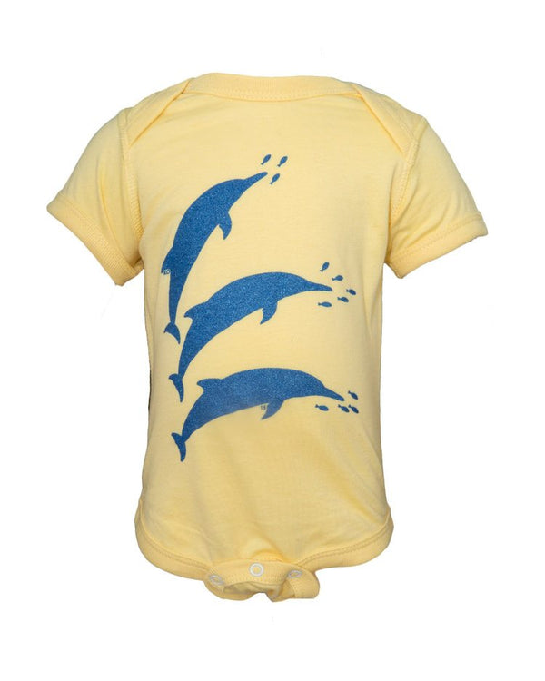 Dolphin Spree Onesie - prawnoapparel.com
