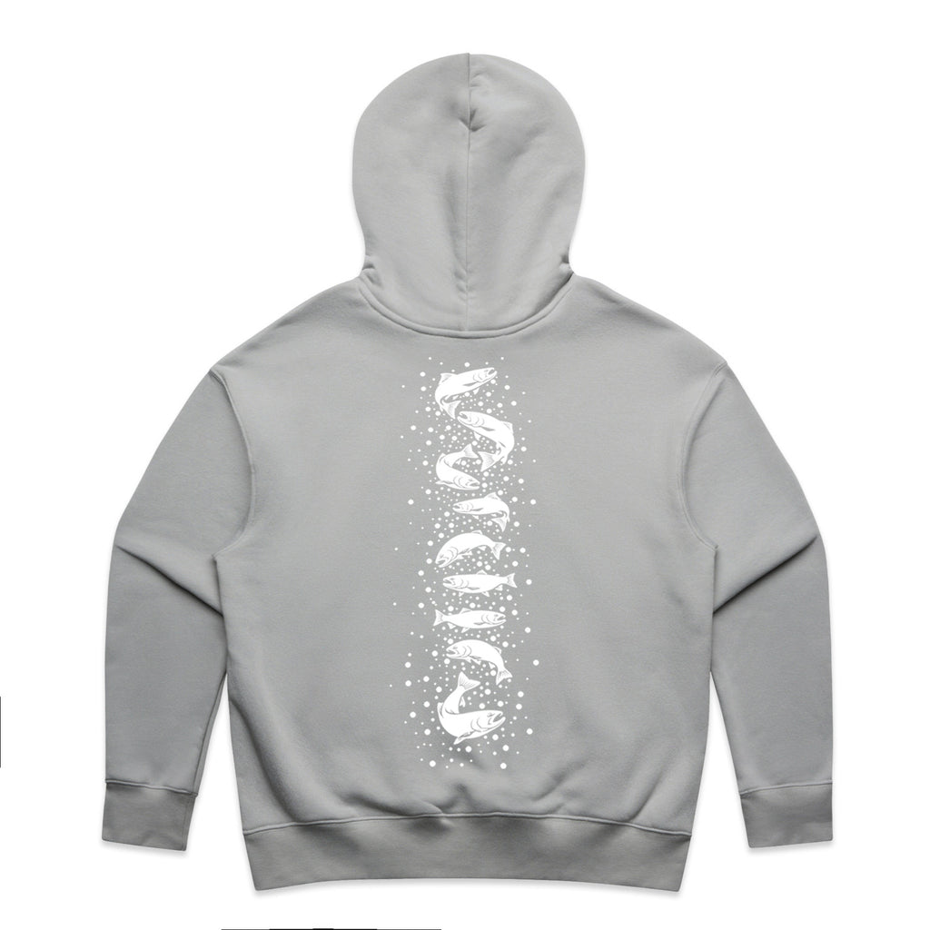 Salmon Run Women's Relax Hoodie – Prawno