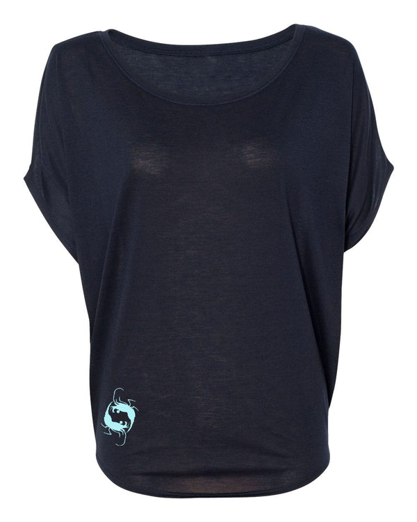 Sharknado Bamboo Organic Loop Blouse - prawnoapparel.com