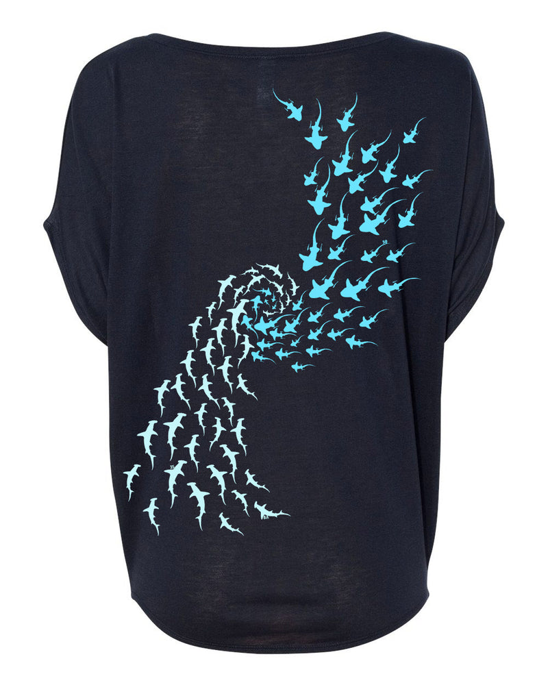 Sharknado Bamboo Organic Loop Blouse - prawnoapparel.com