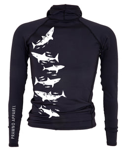 White Sharks Thermal Hooded Rash Guard