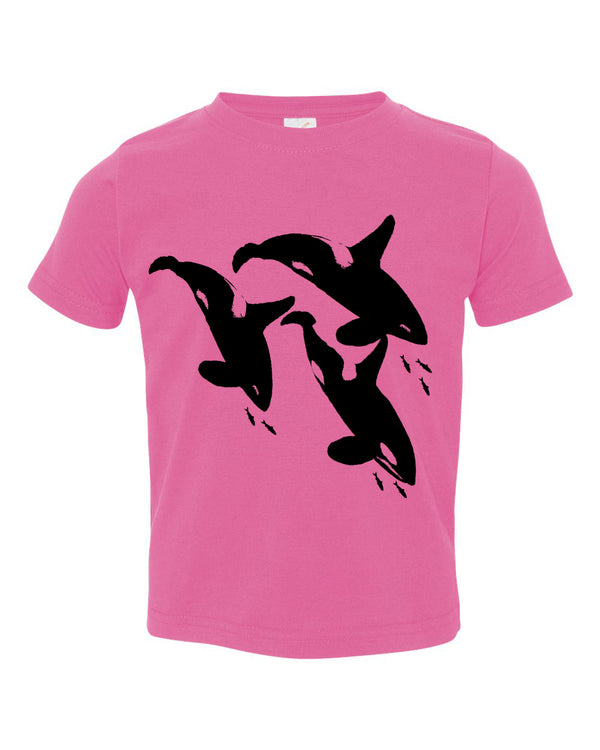 Tica's Orcas Toddler Tee