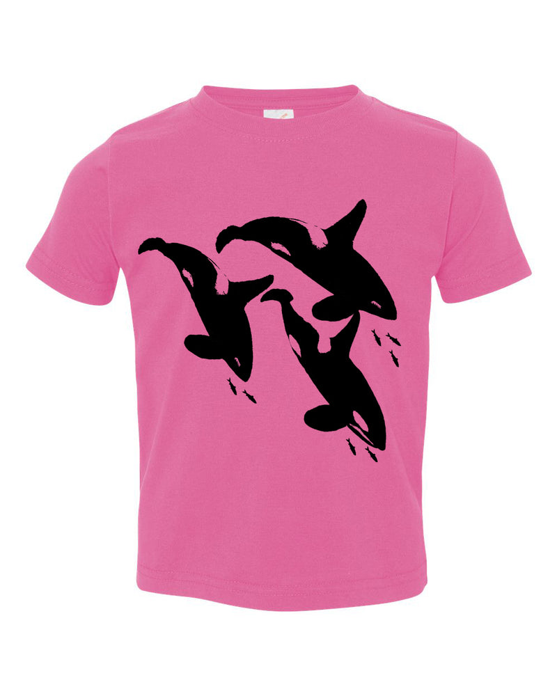Tica's Orcas Toddler Tee