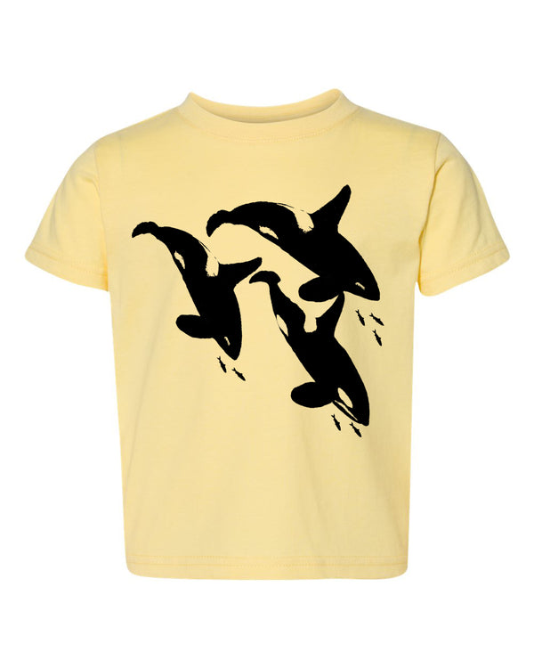 Tica's Orcas Toddler Tee