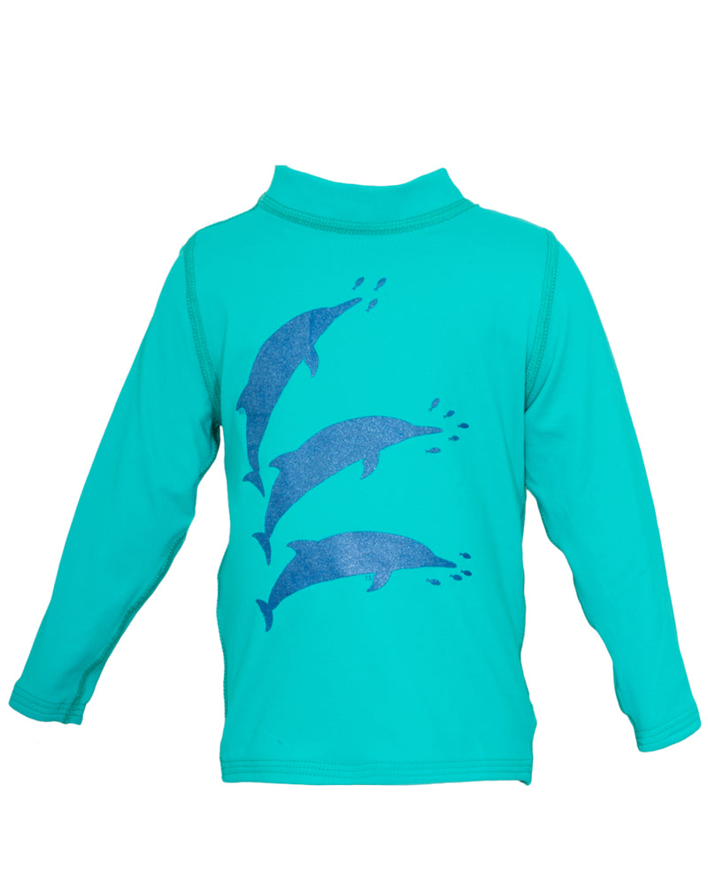 Dolphin Spree Rash Guard