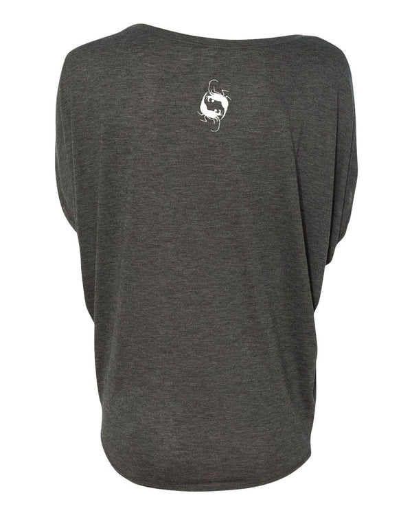 Spotted Eagles Flowy Loop Blouse - prawnoapparel.com