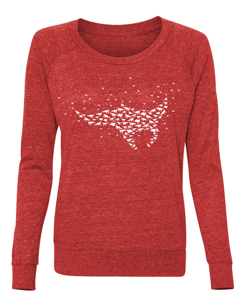 Manta Cloud Triblend Pullover Sweatshirt