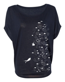 Reef Wall Bamboo Loop Blouse