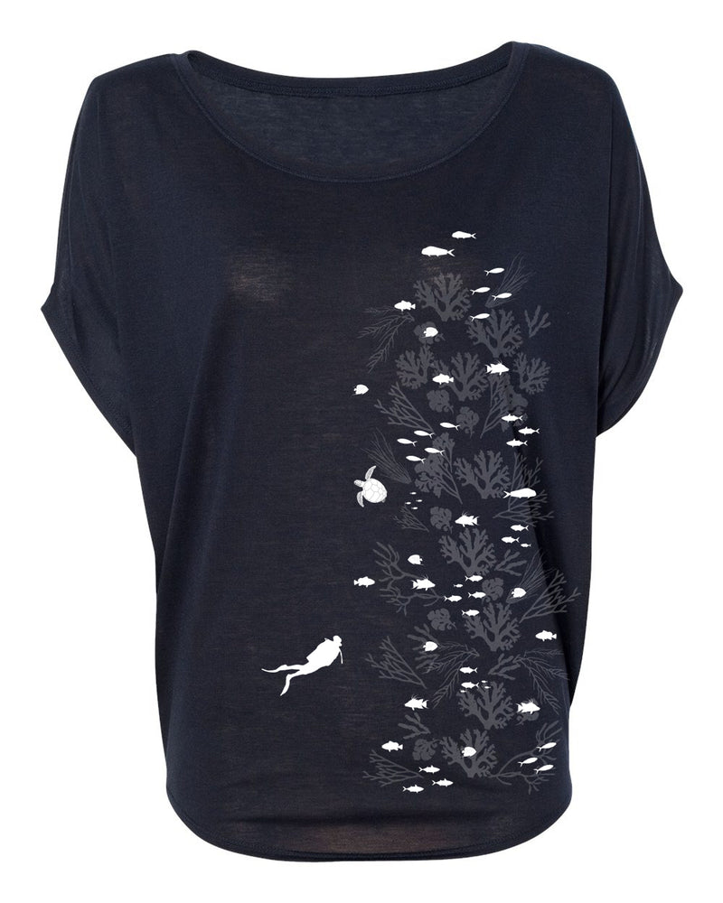 Reef Wall Bamboo Loop Blouse