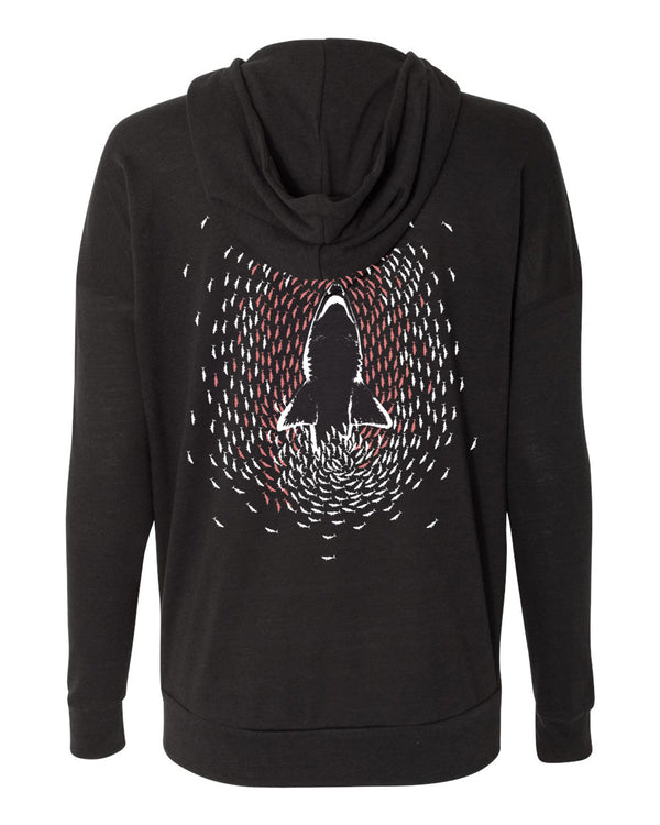 Women's Underbelly Scuba Neck Hoodie