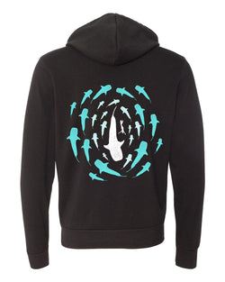Whale Shark Recycled/Organic Pullover Hoodie - prawnoapparel.com